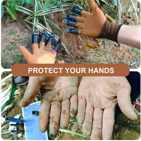 Garden Genie Gloves with Claws Waterproof - Picture 8 of 8